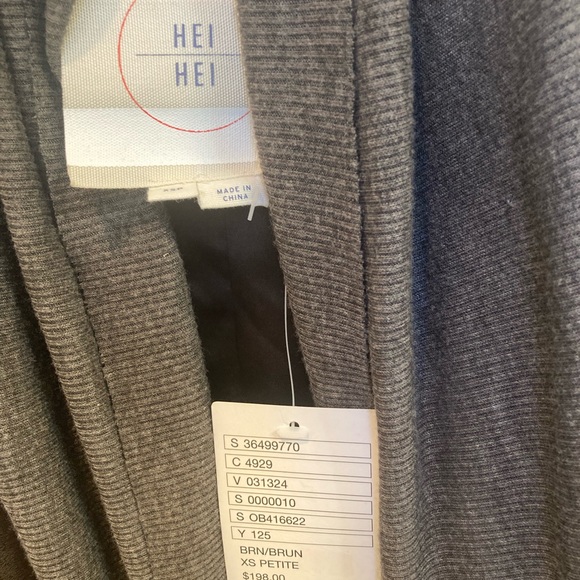 Anthropologie Hei Hei Layered Causeway Jacket XSP NWT - Picture 7 of 11